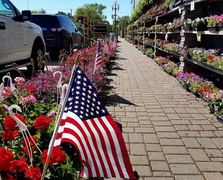 Sidewalk Garden Area
